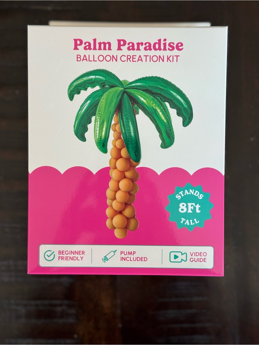 Palm Paradise Balloon Kit - Green & Orange